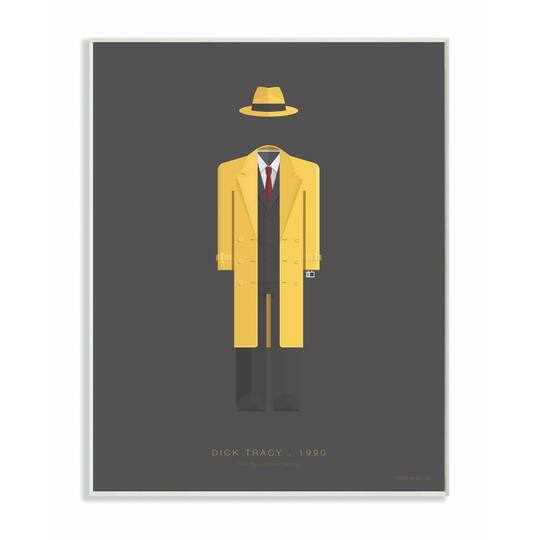 Stupell Industries Dick Tracy Wooden Wall Plaque
